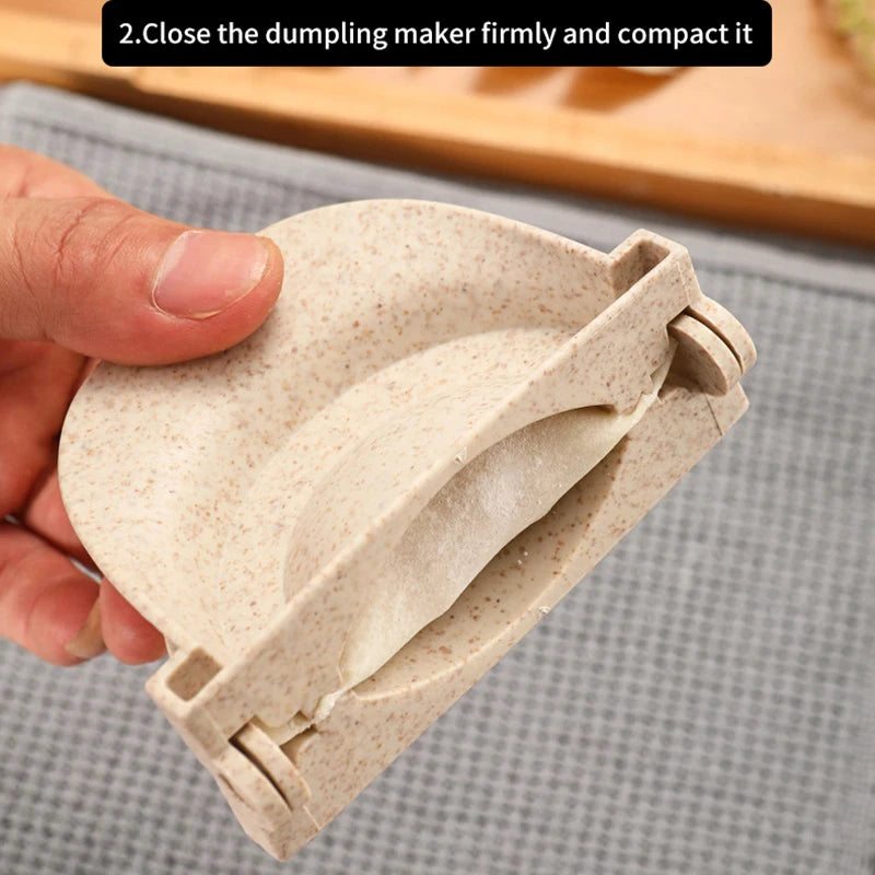 Dumpling Machine Tools Dumpling Mold Clamp Baking Mold Pastry Kitchen Accessories Wheat Straw Dumpling Dumpling Mold