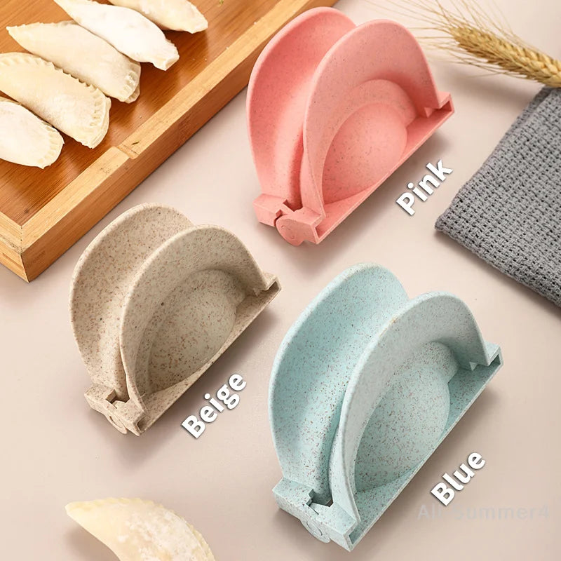 Dumpling Machine Tools Dumpling Mold Clamp Baking Mold Pastry Kitchen Accessories Wheat Straw Dumpling Dumpling Mold