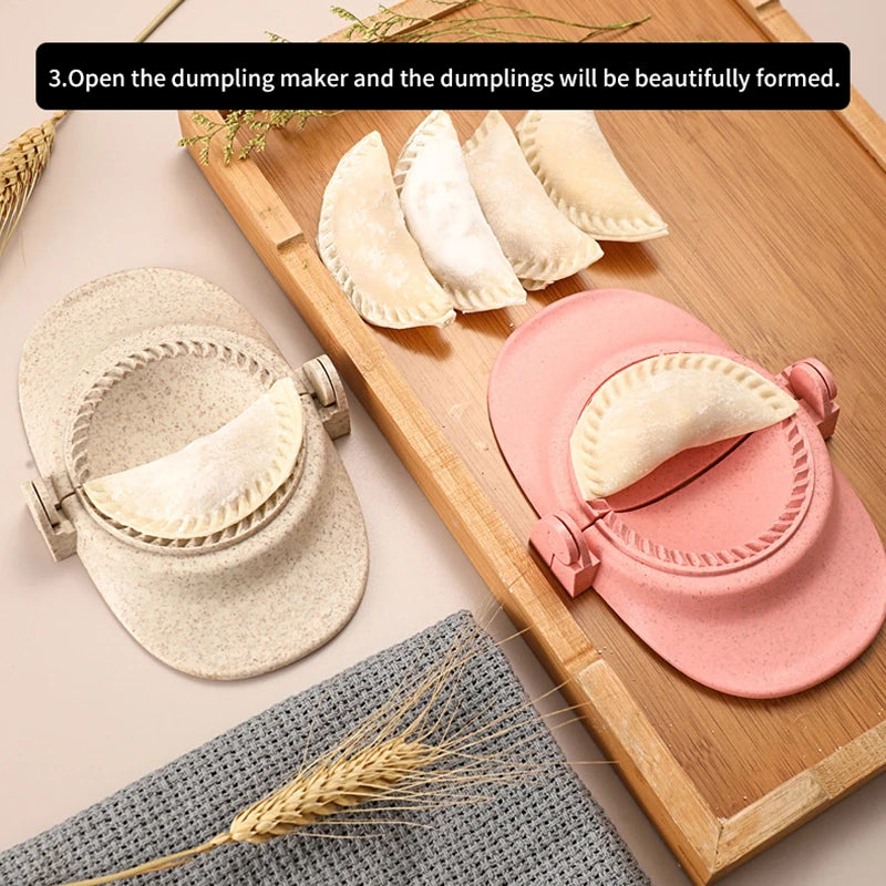 Dumpling Machine Tools Dumpling Mold Clamp Baking Mold Pastry Kitchen Accessories Wheat Straw Dumpling Dumpling Mold