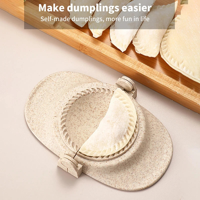 Dumpling Machine Tools Dumpling Mold Clamp Baking Mold Pastry Kitchen Accessories Wheat Straw Dumpling Dumpling Mold
