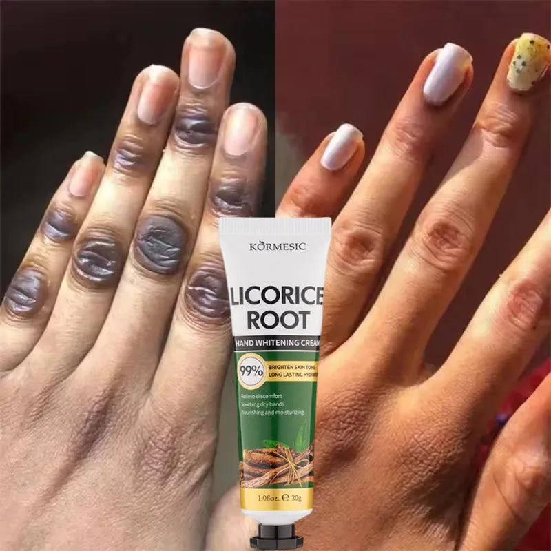 Fast Brighten Dark Knuckles Cream Whiting Hand Cream Lighten Melanin Stains Corrector Hand Anti Crack Soften Moisturize Product