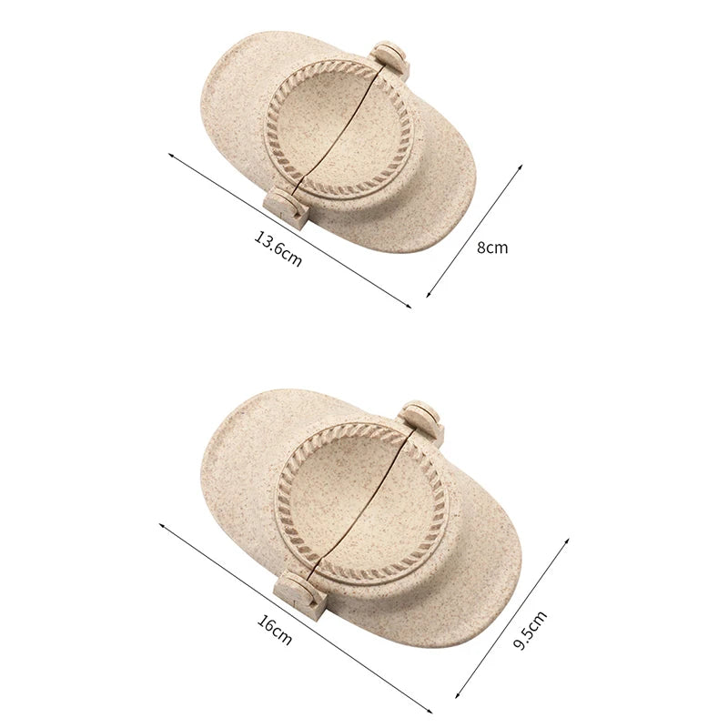 Dumpling Machine Tools Dumpling Mold Clamp Baking Mold Pastry Kitchen Accessories Wheat Straw Dumpling Dumpling Mold