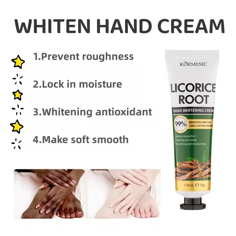 Fast Brighten Dark Knuckles Cream Whiting Hand Cream Lighten Melanin Stains Corrector Hand Anti Crack Soften Moisturize Product